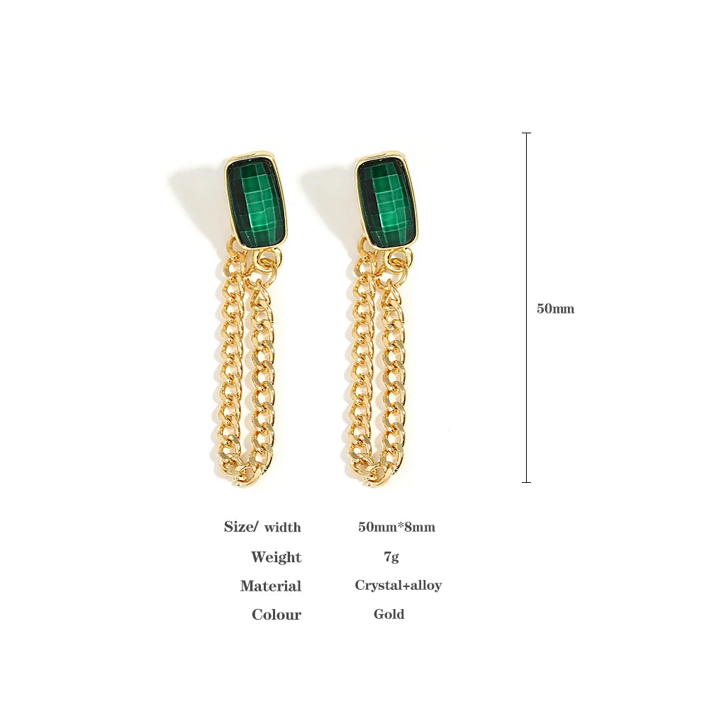 Green Rhinestone