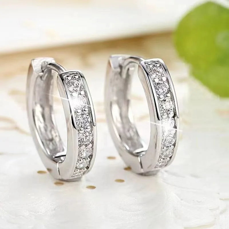 Circle Round Earrings Elegant