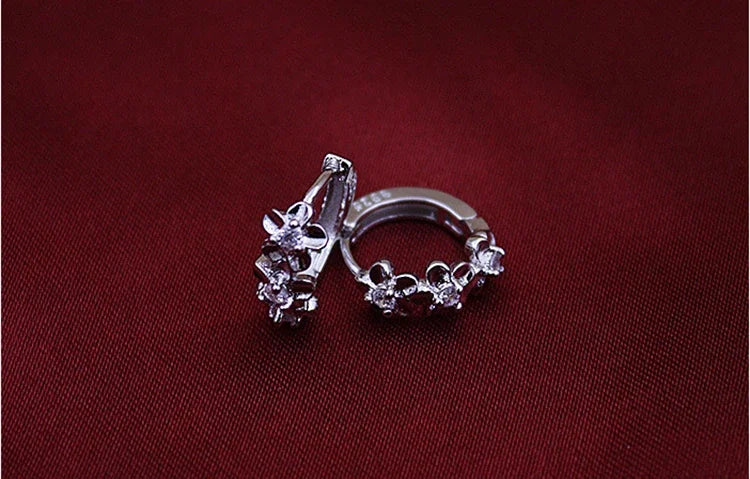 Flower Earring Silver