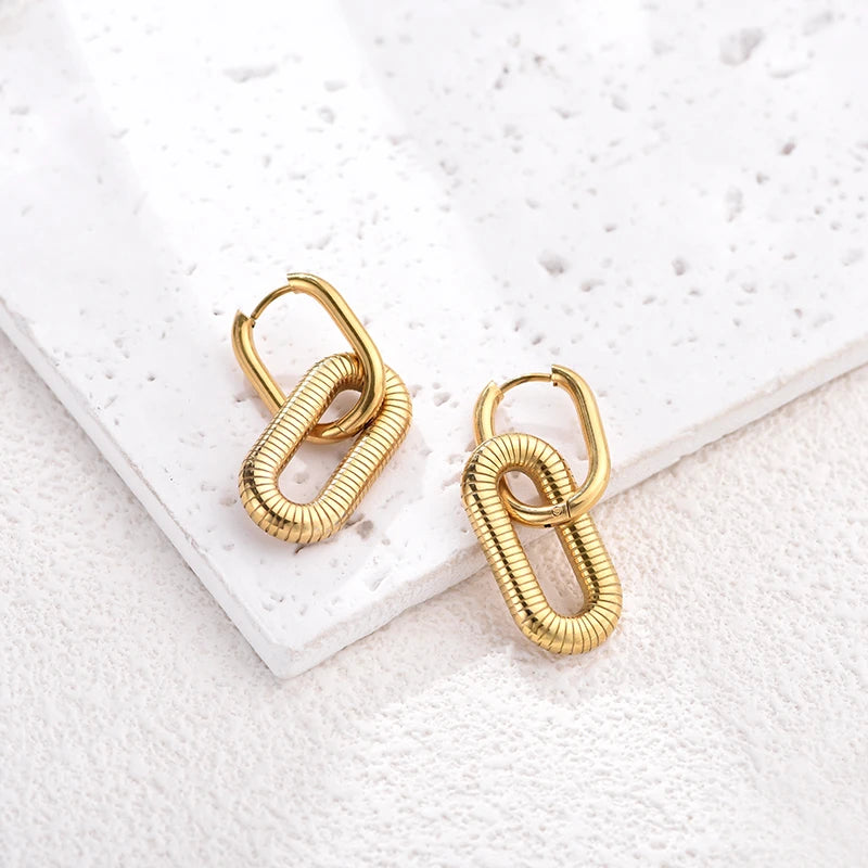 Double Loop Earrings
