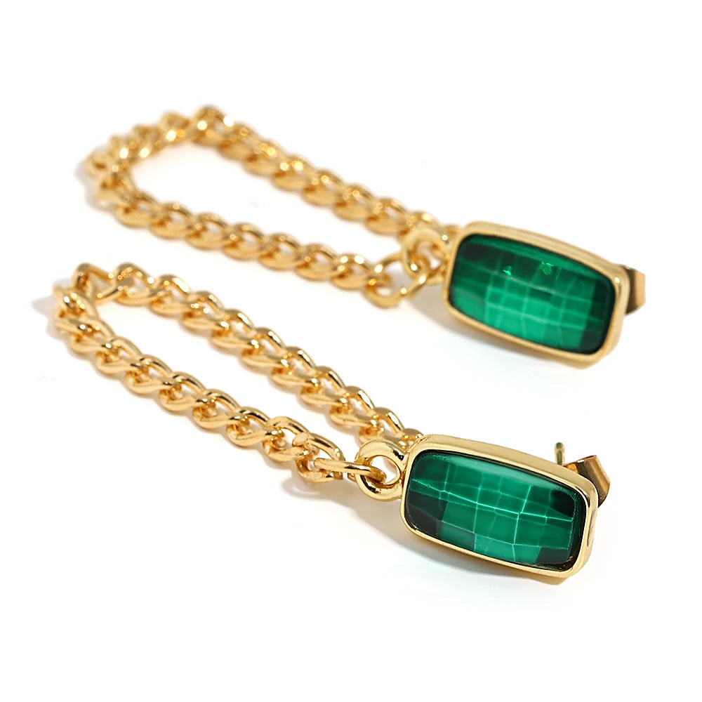Green Rhinestone