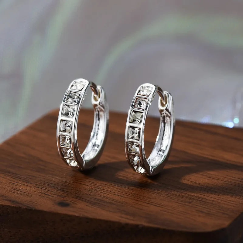 Circle Round Earrings Elegant