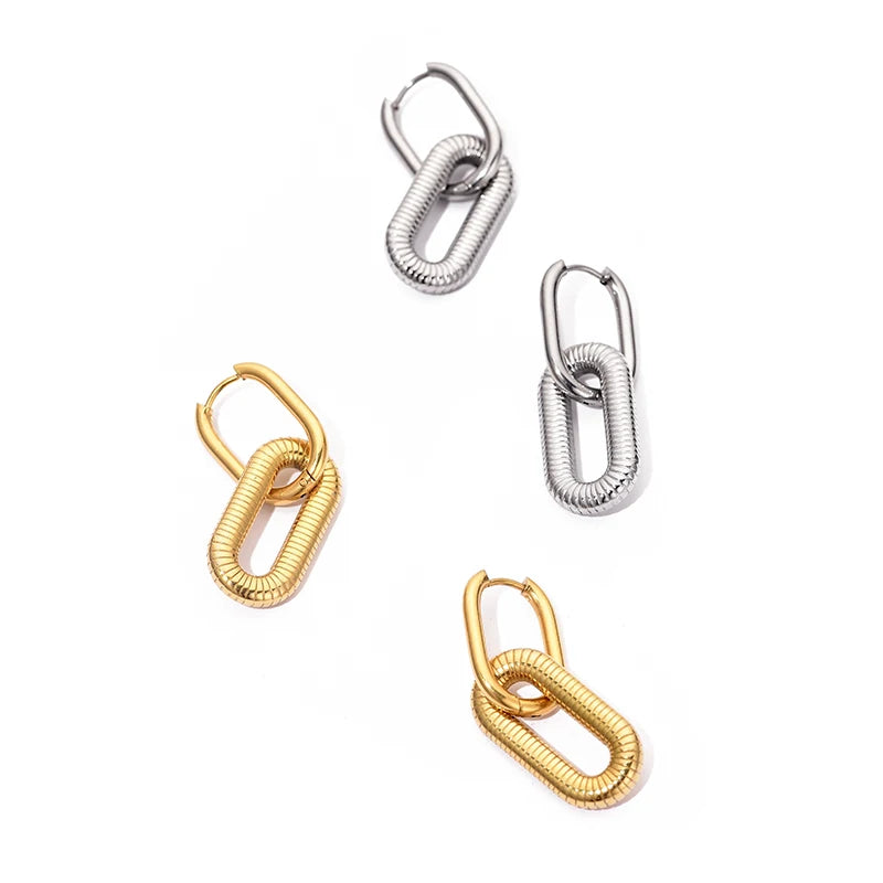 Double Loop Earrings