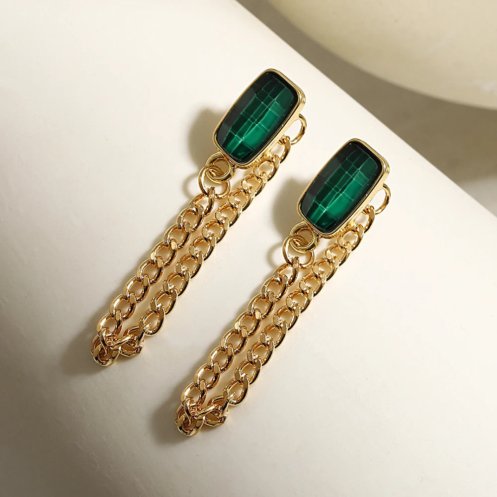 Green Rhinestone