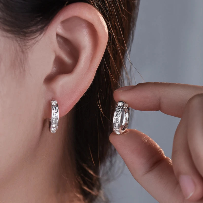 Circle Round Earrings Elegant