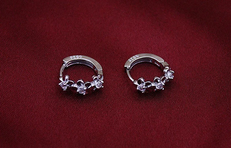 Flower Earring Silver