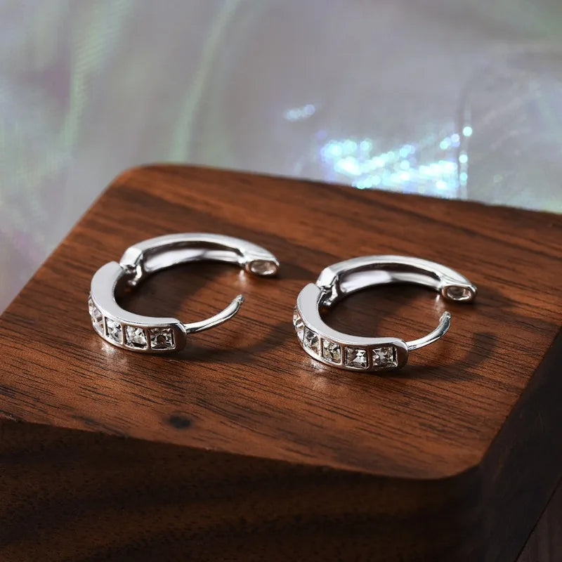 Circle Round Earrings Elegant