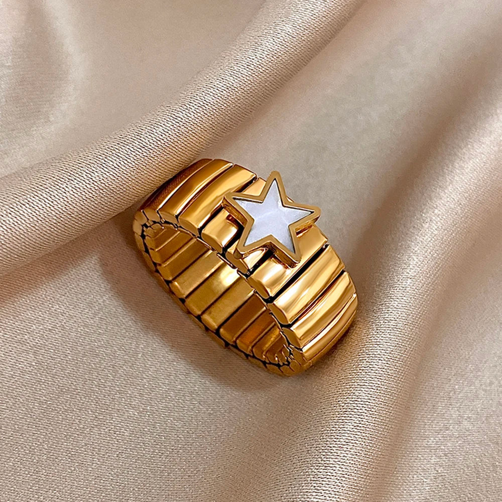 Elastic Valentine Rings