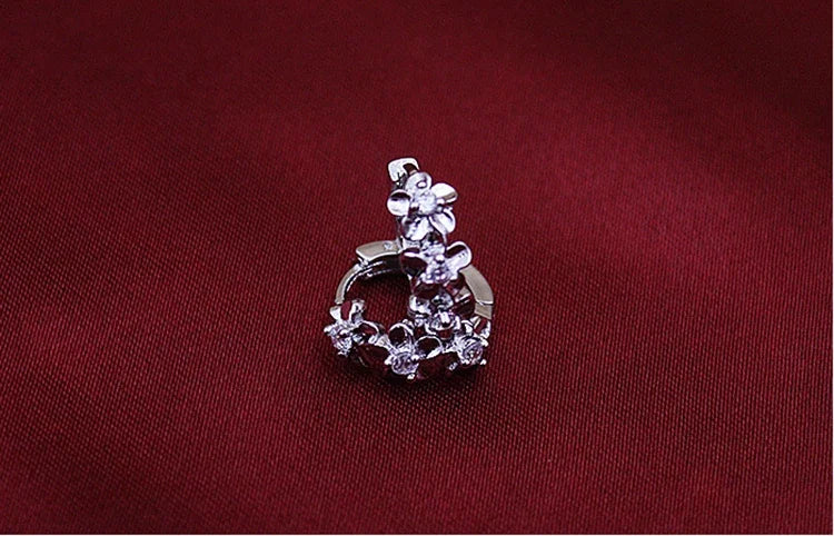 Flower Earring Silver