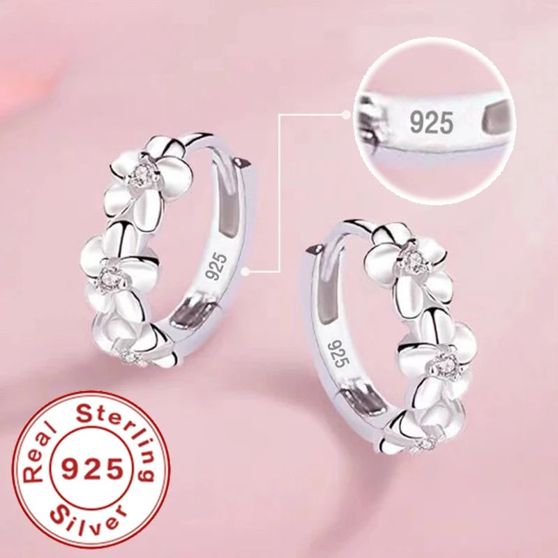 Flower Earring Silver