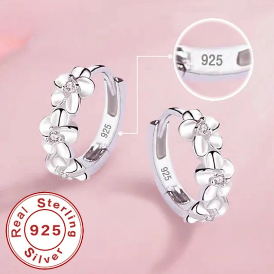 Flower Earring Silver