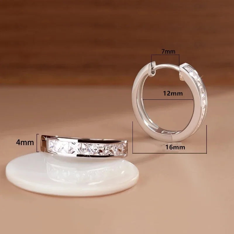 Circle Round Earrings Elegant