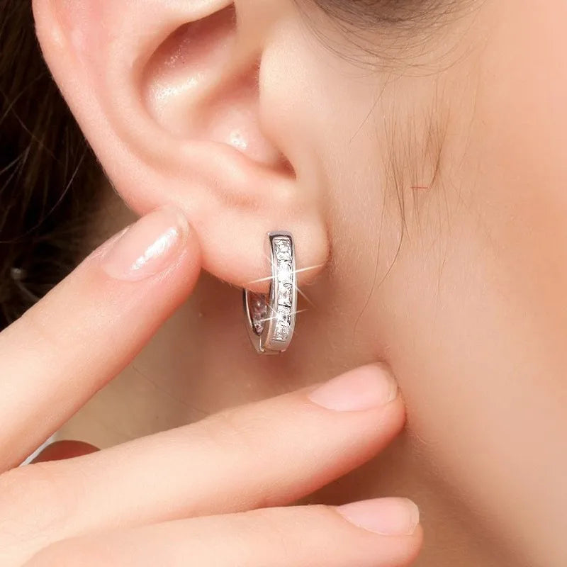 Circle Round Earrings Elegant