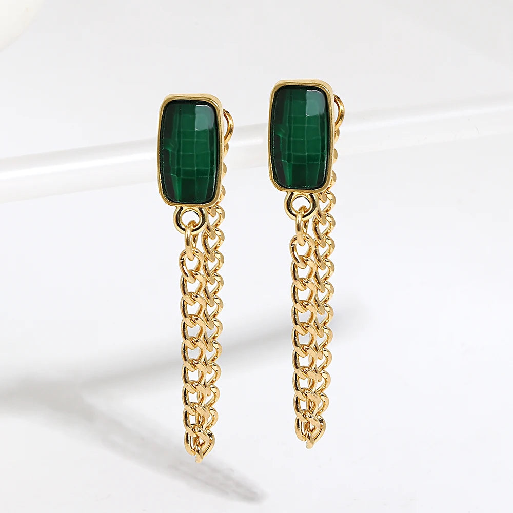 Green Rhinestone