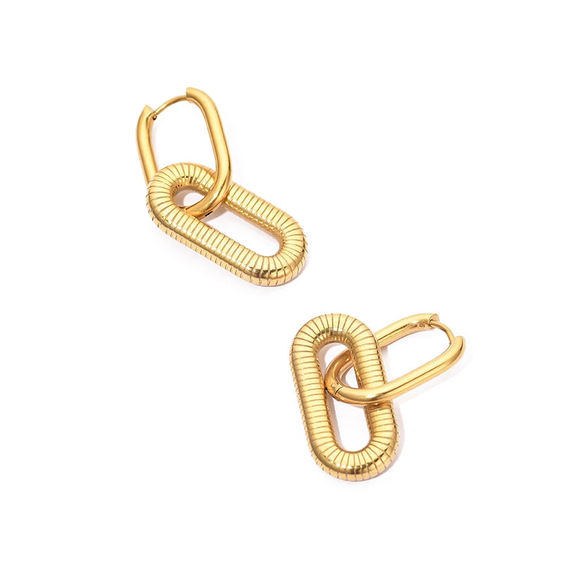 Double Loop Earrings