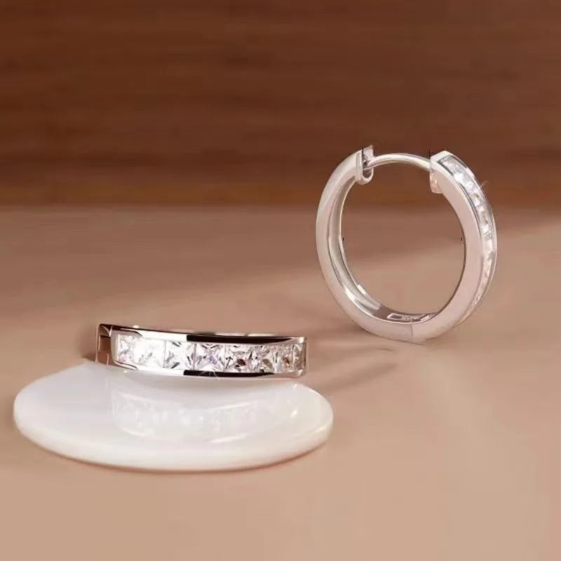 Circle Round Earrings Elegant
