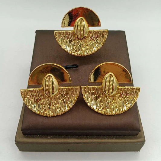 Clip Gold Platted Earrings