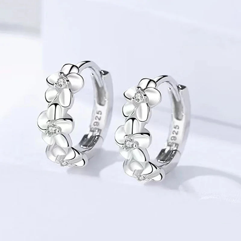 Flower Earring Silver