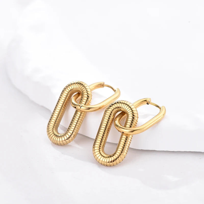 Double Loop Earrings