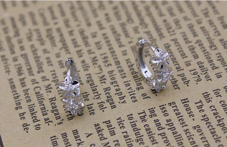 Flower Earring Silver