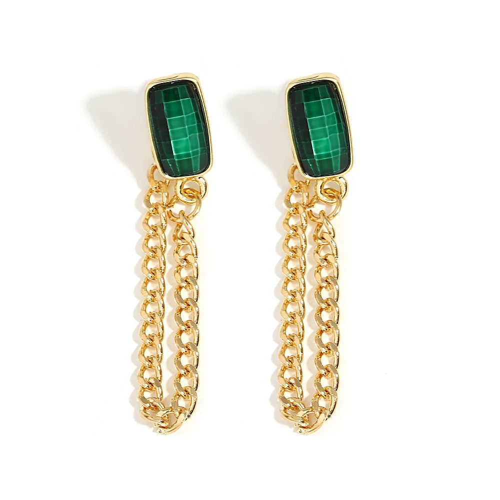 Green Rhinestone
