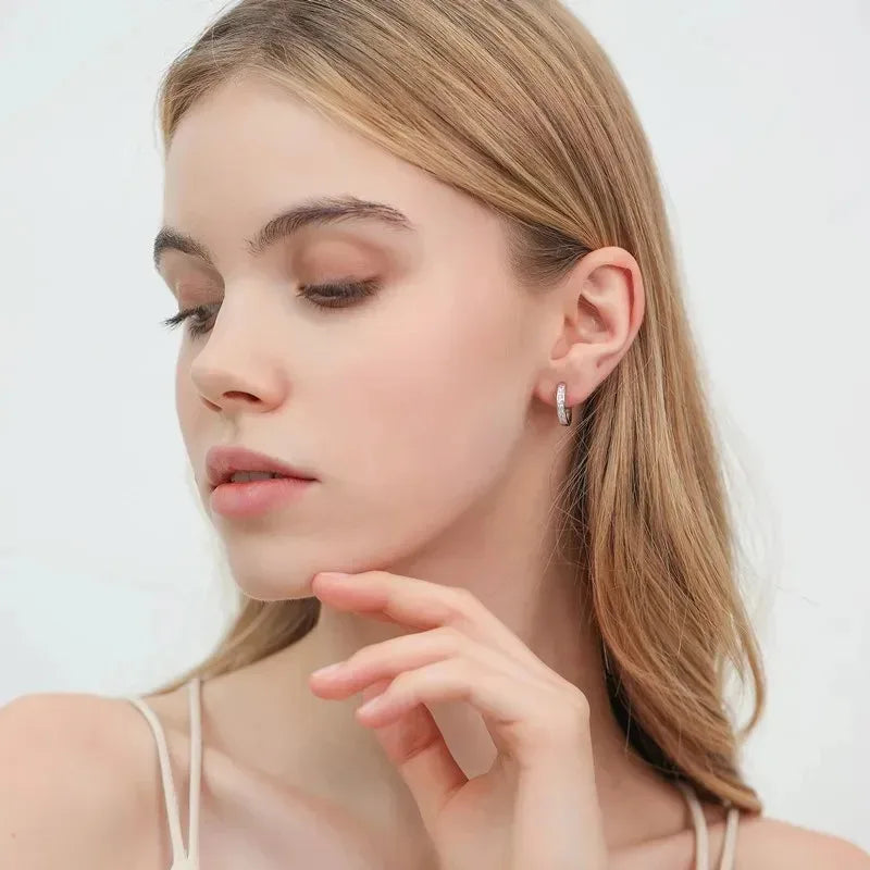 Circle Round Earrings Elegant
